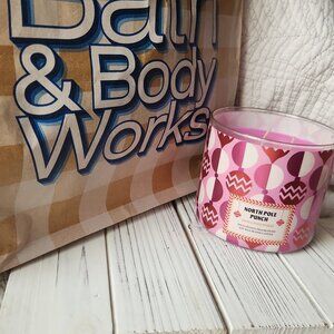 North Pole Punch 3 -wick candle soy wax blend